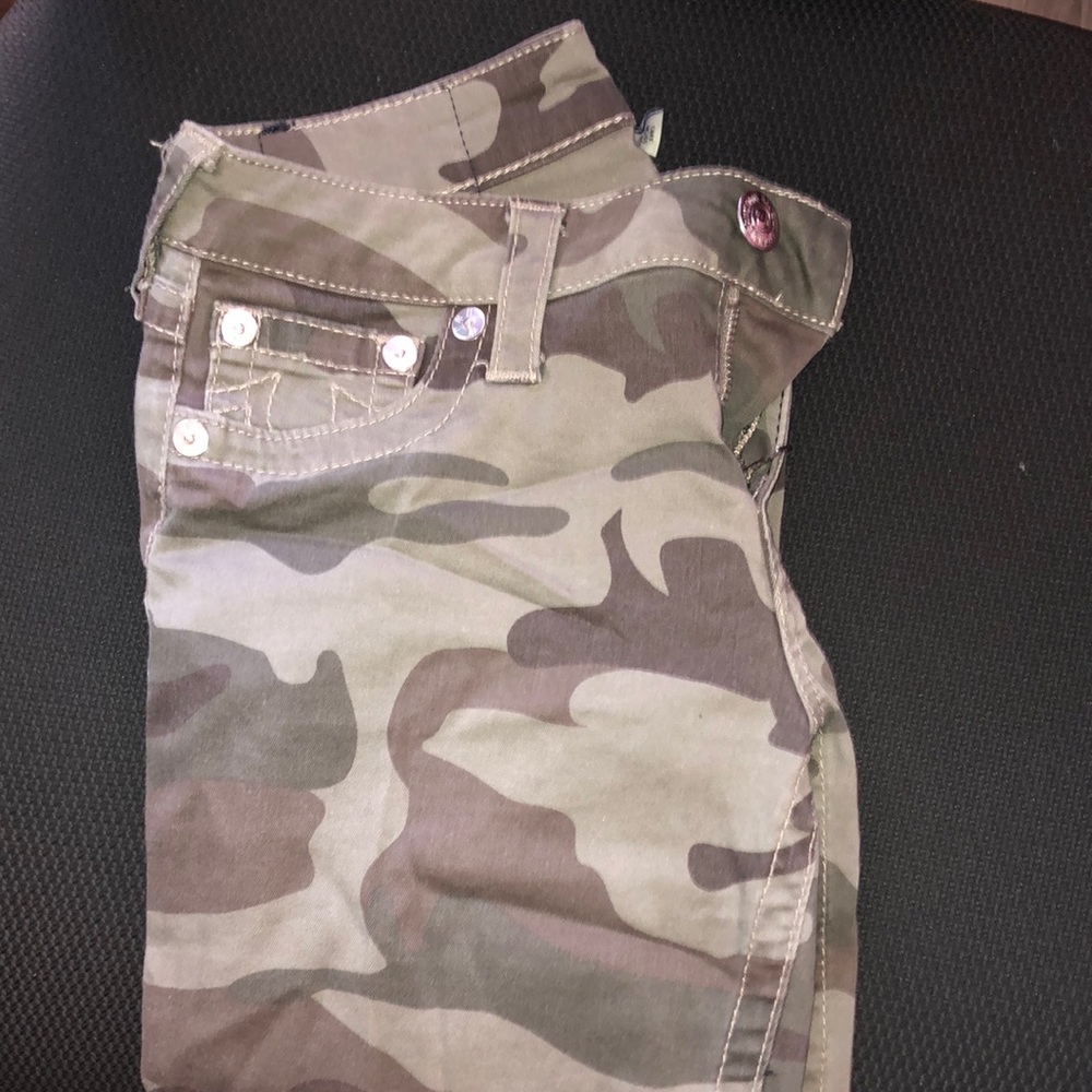 True Religion camo leggings